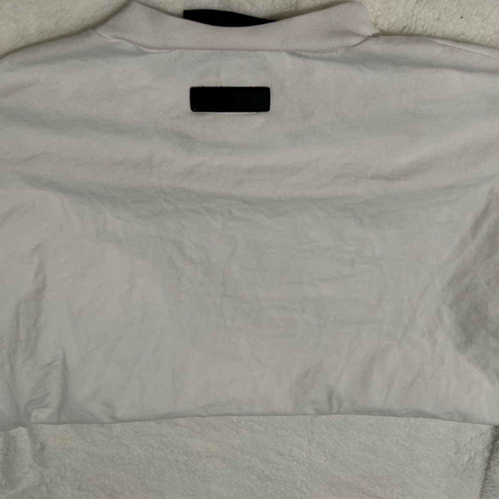 Essentials White short Sleeve Shirt